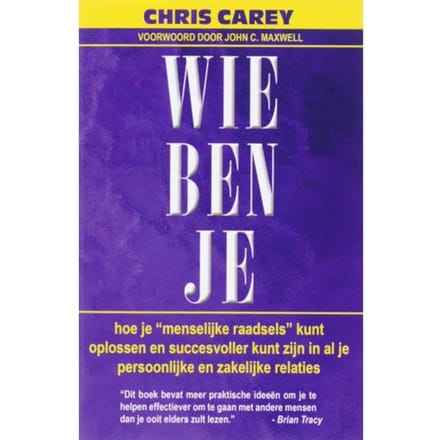 Wie Ben Je - C. Carey