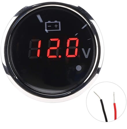 Dailygoody - Marine Voltage Meter - Accuspanningsmeter - Waterdicht