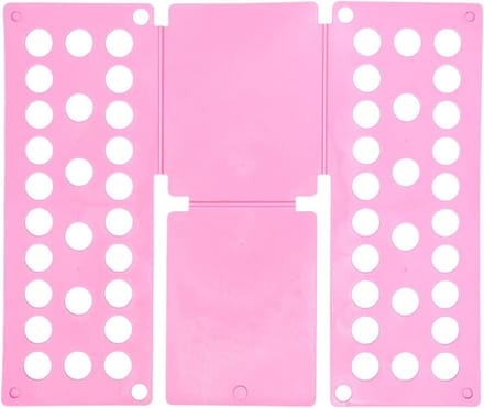 Kleding vouwplank - Was organizer - Kleding sorteren - Uniforme vouwen - 273 cm - Roze