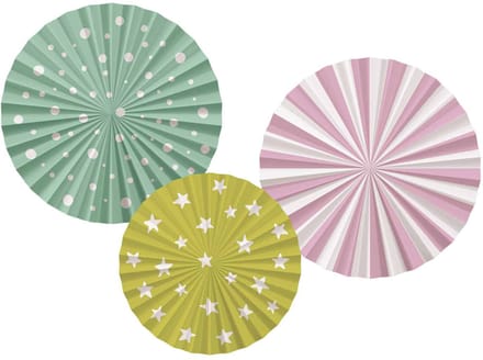 Folat - Honeycombs Eco Party - 3 stuks