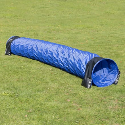 Trixie Dog Activity - Honden Speelgoed - Agility Basis Tunnel - Blauw - 60 CMX5 MTR