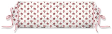 Pip Studio Jaipur Flower Roll Cushion Sierkussen - 22 x 70 cm cm - Licht roze