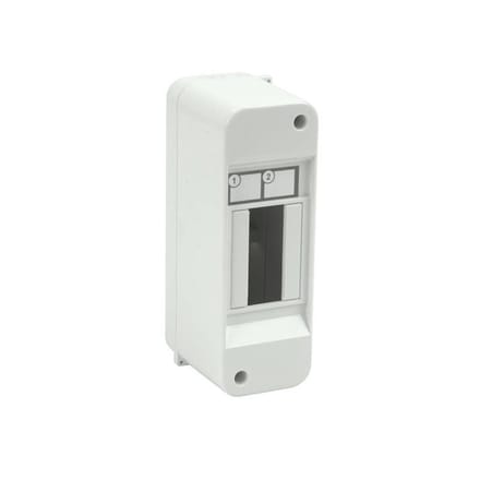 ELEKTRO-PLAST OPATÓWEK RNO 2 - Modulaire Opbouwkast - 1x2 Modules - IP30 - Kunststof