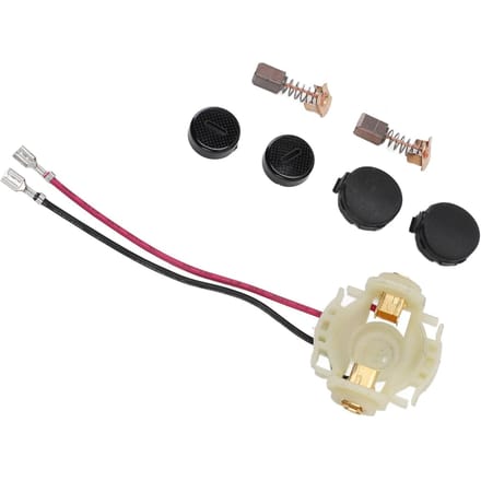 Kit Porte-Balais en Carbone 2 Balais en Carbone 1 Porte-Balais 2 Bouchons 2 Couvercles de Bouchons Set pour BGA450 BGA452 DGA452