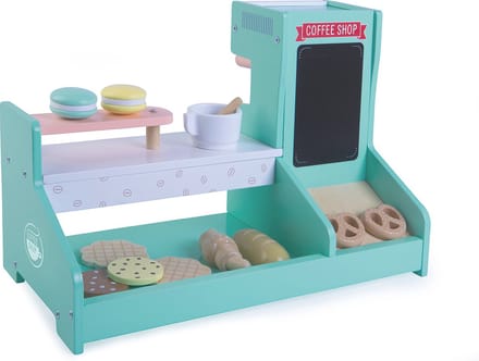 Speelgoed winkel - hout - 42,5x20x28 cm - patisserie