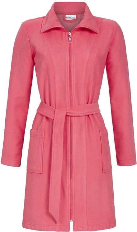 Stoere dames badjas Ringella roze - Roze - Maat - 36