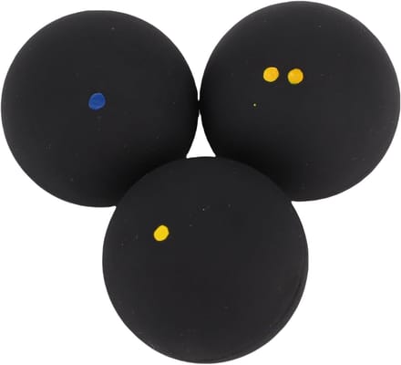 Squashballen Set - Sportballen - Beginners Training - Variabele Stuit - 4cm Diameter - Meerdere Kleuren