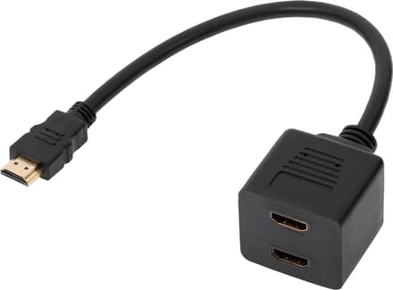 Cabletech - HDMI Adapter - 2x HDMI Vrouwelijk - 30 cm Kabel