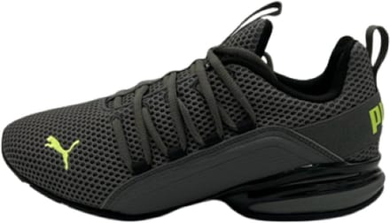 Puma Axelion LS - Sneakers - Unisex - Groen - Grijs