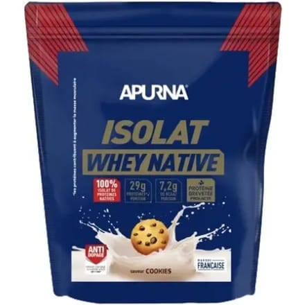 Eiwitvoeding met koekjessmaak Apurna Isolat Native