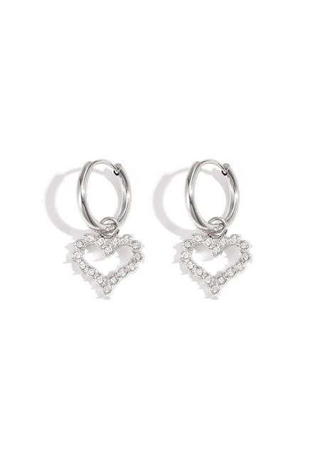 Oorbel met strass-steentjes - Verkleurt niet - Cadeau - Goudlief