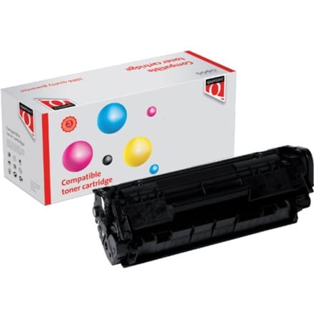 Tonercartridge Quantore alternatief tbv HP Q2612A 12A zwart