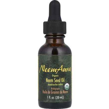 Huile de graines de neem bio, 1 fl oz (30 ml)