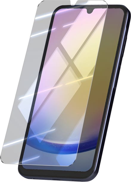 Mayaxess, Screenprotector geschikt voor Samsung Galaxy A25 5G - 9H Tempered Glass & Anti-Scratch, Transparant