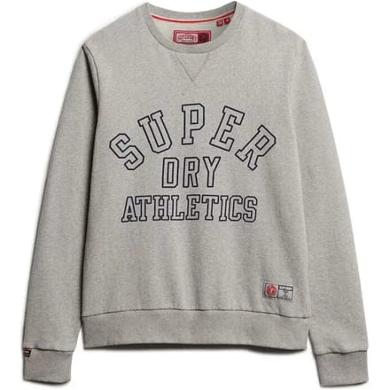 Superdry - Atheltic sweatshirt met print - Heren - Truien