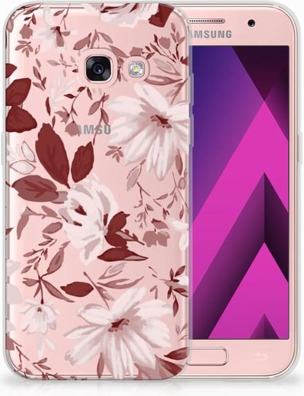 Hoesje maken Samsung Galaxy A3 2017 Watercolor Flowers