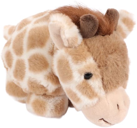 PIA Soft Toys - Pluche Knuffeldier - Giraf in balvorm - 15 cm