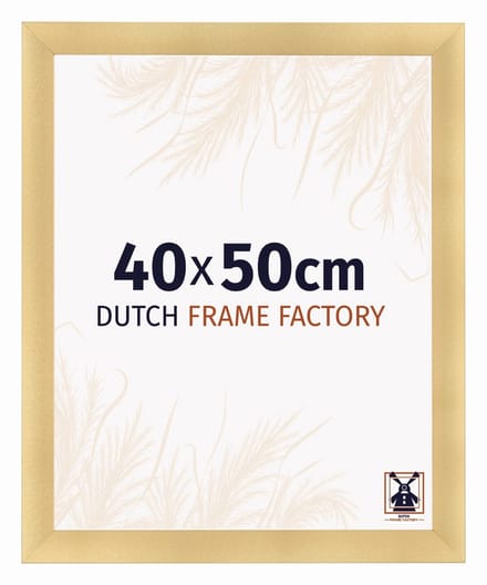 Fotolijst 40x50 cm - MDF - Goud Mat - Praag