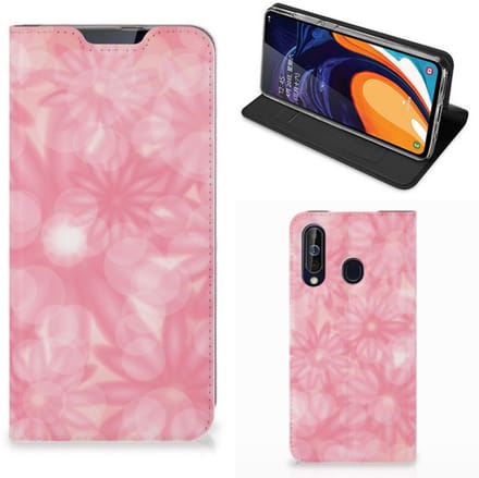 Samsung Galaxy A60 Smart Cover Spring Flowers