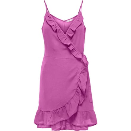 Only Onlnova lux strap wrap dress solid -