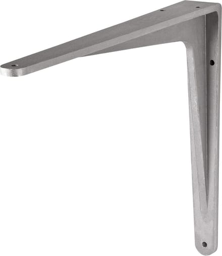 DX Plankdrager Herakles 140x115mm - Aluminium zilver