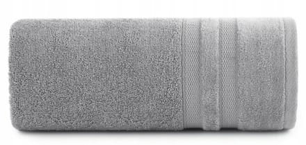 Porto Handdoek 50x90 cm Zilver 500 g/m² Katoen Terry