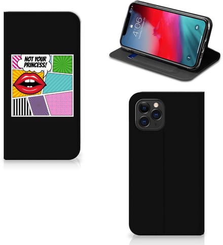 Apple iPhone 11 Pro Hippe Standcase Popart Princess