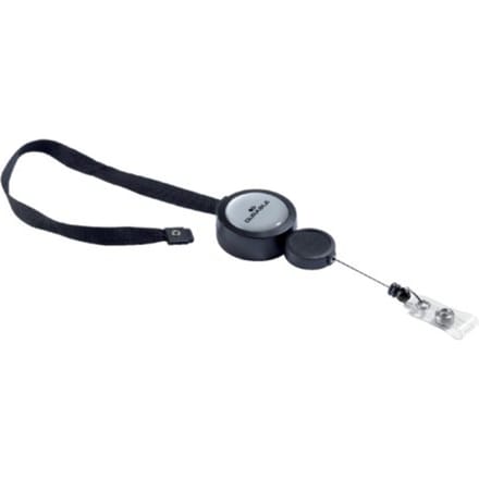 Textielkoord durable 8229 met afrolmechanisme 900mm zwart