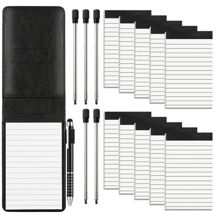 Notitieblok, klein, mini-notitieblok, A7, set