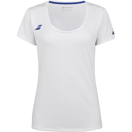 Babolat Play Cap Sleeve T-shirt Dames-Wit