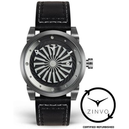 Archived Refurbished Zinvo Blade Rotating Turbine Automatic 44mm Edelstaal | Gunmetal 123