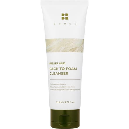 BRMUD Recovery Mud Pack To Foam Nettoyant beige