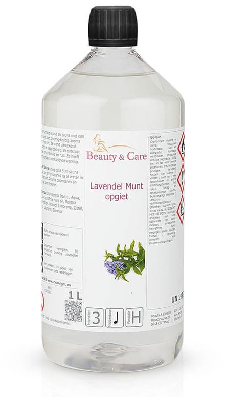 Lavendelmunt opgiet - Beauty & Care - 1 L. new