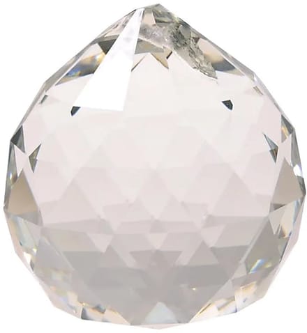 Regenboogkristal bol transparant AAA kwaliteit middel - 3 cm