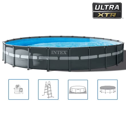 INTEX - Ultra - XTR - Frame - Zwembadset - rond - 732x132 - cm - 26340GN