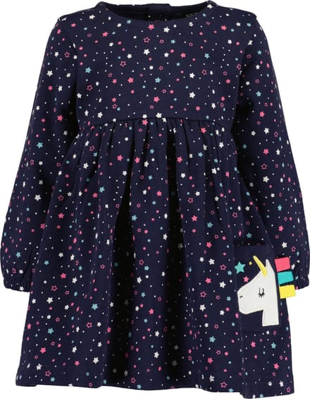Blue Seven UNICORN Meisjes Jurk - Maat 80
