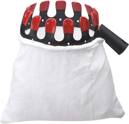 Fruitplukker Comfort - Oogst Hulp - Fruit Oogsten - Stevig Metaal Met Bescherming - 25cm Zak - Zilver