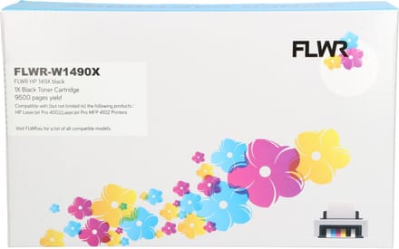 FLWR - Toners / HP 149X / zwart / Geschikt voor HP