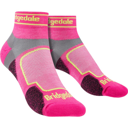 Bridgedale - Dames Hardlopen Ultralight Sport Lage Sokken - Roze