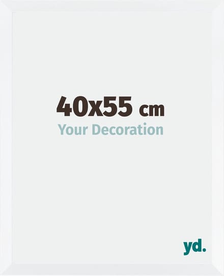 Your Decoration - Fotolijst 40x55 cm - MDF - Wit Mat - Catania