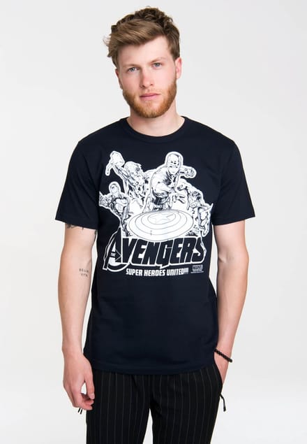 Logoshirt T-Shirt Avengers - Marvel - Heroes United
