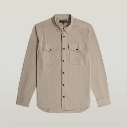G-star Marine Overhemd Met Lange Mouwen Beige 2XL Man