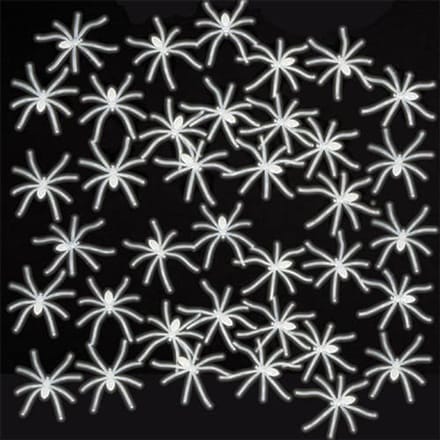 Folat BV Glow in the Dark Spiders 50pcs.