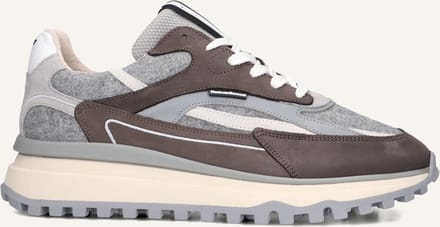 Floris Van Bommel Sfm-10172 De Gripper Sneakers - Nubuck - Heren - Grijs - Maat 42