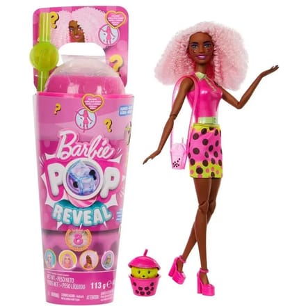 Barbie Pop! onthullingsmodepop - Bubble Tea serie, bessen, 8 verrassingen