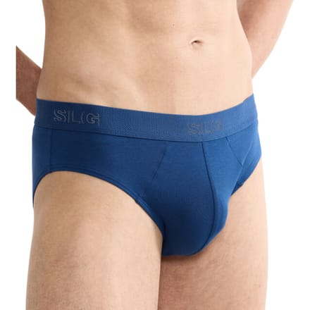 Sloggi SLG Base Brief C2P Heren Onderbroek - DONKER GRIJS BLAUW