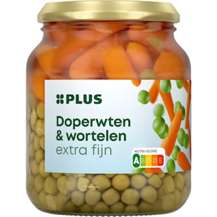 Doperwten en wortelen