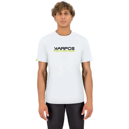 Karpos Loma Cotton T-shirt Met Korte Mouwen Wit S Man