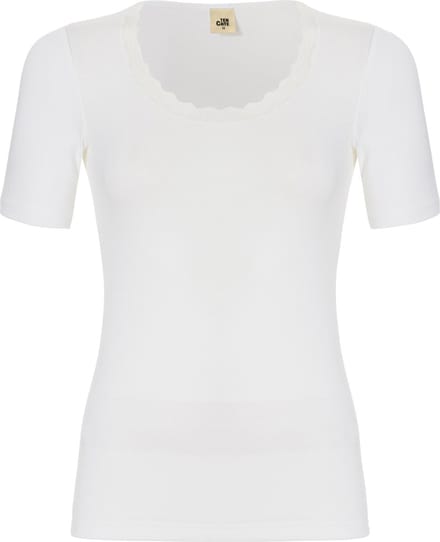 Ten Cate t-shirt met kant snow white voor Dames | Maat M