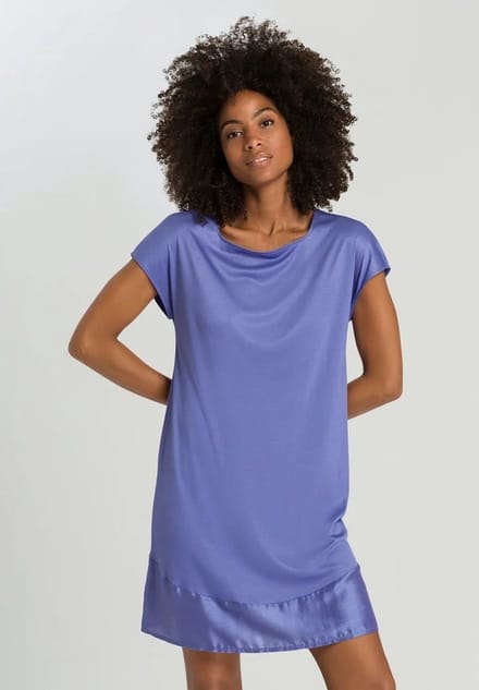 Hanro Livia Nachthemd 077937 Lavendel - maat XS